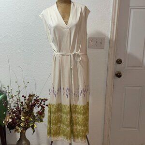 NWT $178 Long MASAI Otelia Tie Dye Dress M